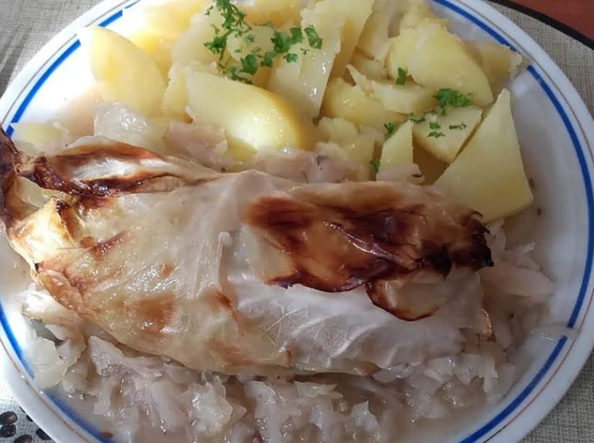 Plnené kapustné listy