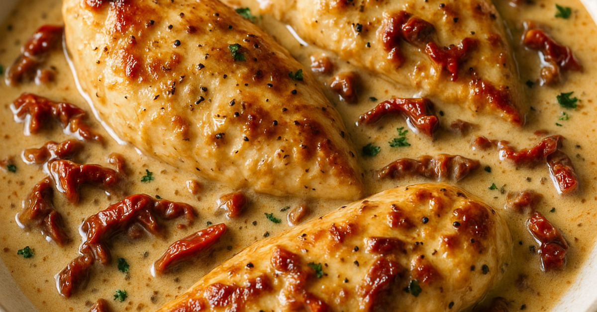 Marry Me Chicken – kuracie prsia v krémovej omáčke s parmezánom