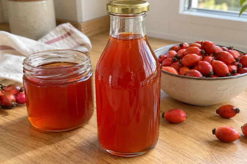šípkový sirup